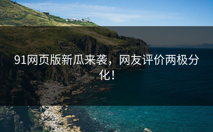 91网页版新瓜来袭，网友评价两极分化！