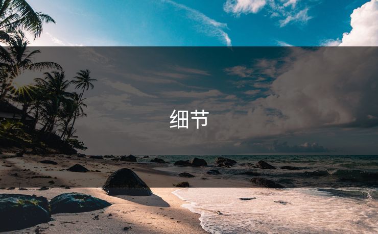 细节